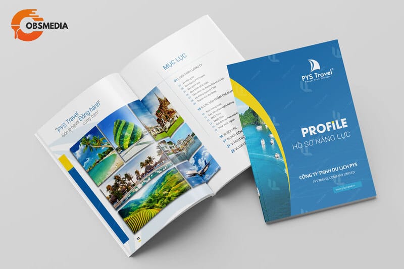 Quy trình 5 bước thiết kế profile chuyên nghiệp Tại OBS Media uy tín, chất lượng được thực hiện chuẩn chỉnh